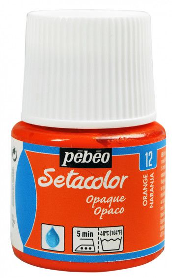 ΧΡΩΜΑ ΥΦΑΣΜΑΤΟΣ ORANGE SETACOLOR OPAQUE 45 ML