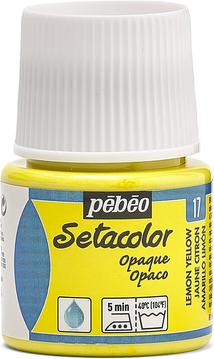 ΧΡΩΜΑ ΥΦΑΣΜΑΤΟΣ JAUNE CITRON SETACOLOR OPAQUE 45 ML