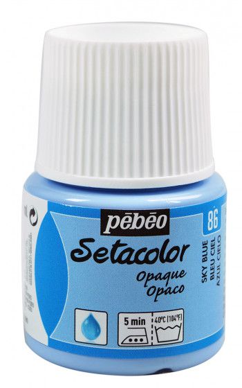 ΧΡΩΜΑ ΥΦΑΣΜΑΤΟΣ SKY BLUE SETACOLOR OPAQUE 45 ML