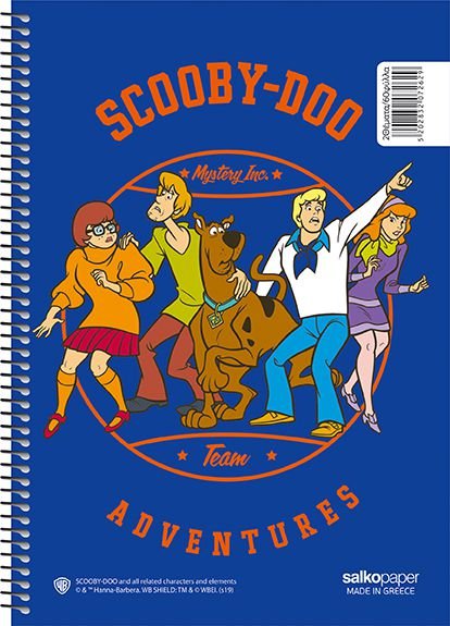ΣΠΙΡΑΛ SCOOBY DOO 21X29/120ΣΕΛ 2Θ