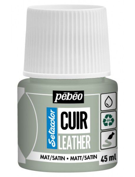 ΧΡΩΜΑ ΓΙΑ ΔΕΡΜΑΤΑ SAUGE GREEN SETACOLOR LEATHER 45ML