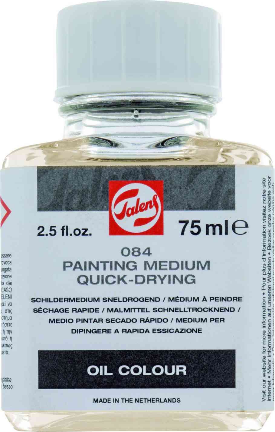 ΣΤΕΓΝΩΤΙΚΟ ΓΙΑ ΛΑΔΙΑ 75ML 084 QUICK DRYING MEDIUM TALENS