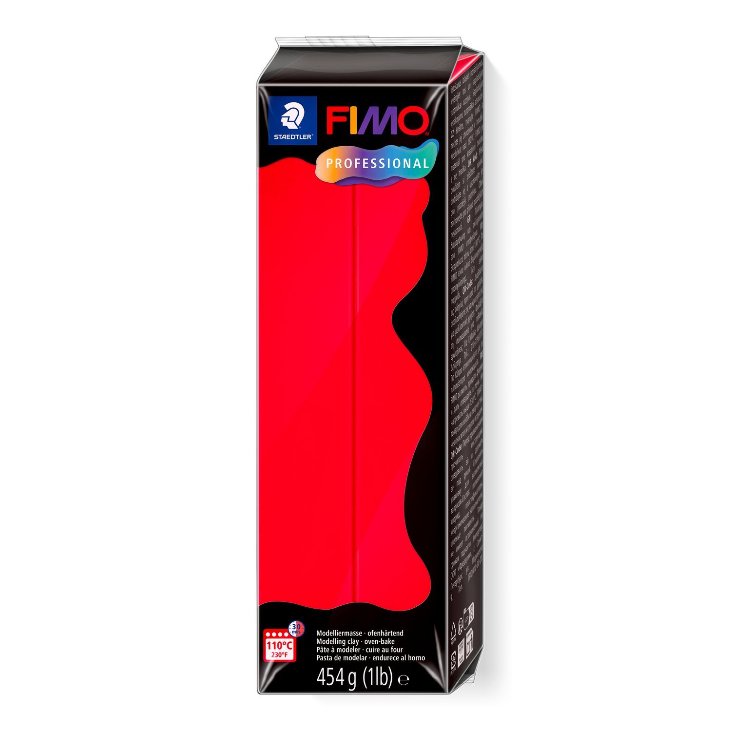 STAEDTLER ΠΗΛΟΣ FIMO 8041-200 PROFESSIONAL RED 454GR
