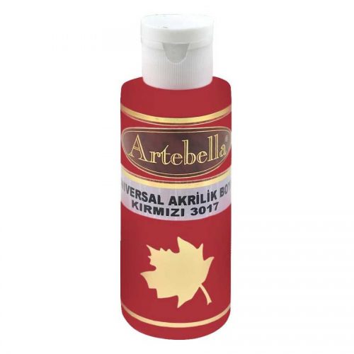 ΑΚΡΥΛΙΚΟ No 3017 ΚΟΚΚΙΝΟ 130CC ARTEBELLA