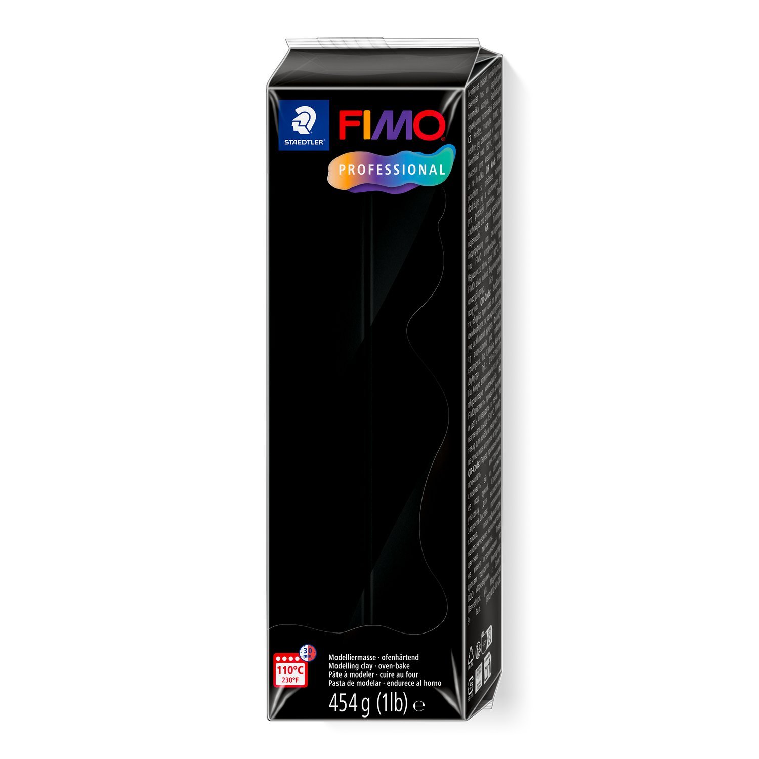 STAEDTLER ΠΗΛΟΣ FIMO 8041-9 PROFESSIONAL 454gr ΜΑΥΡΟ