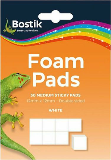 ΑΥΤΟΚΟΛΛΗΤΑ ΔΙΠΛΗΣ ΟΨΗΣ FOAM PADS 12MMX12MM 50TEM