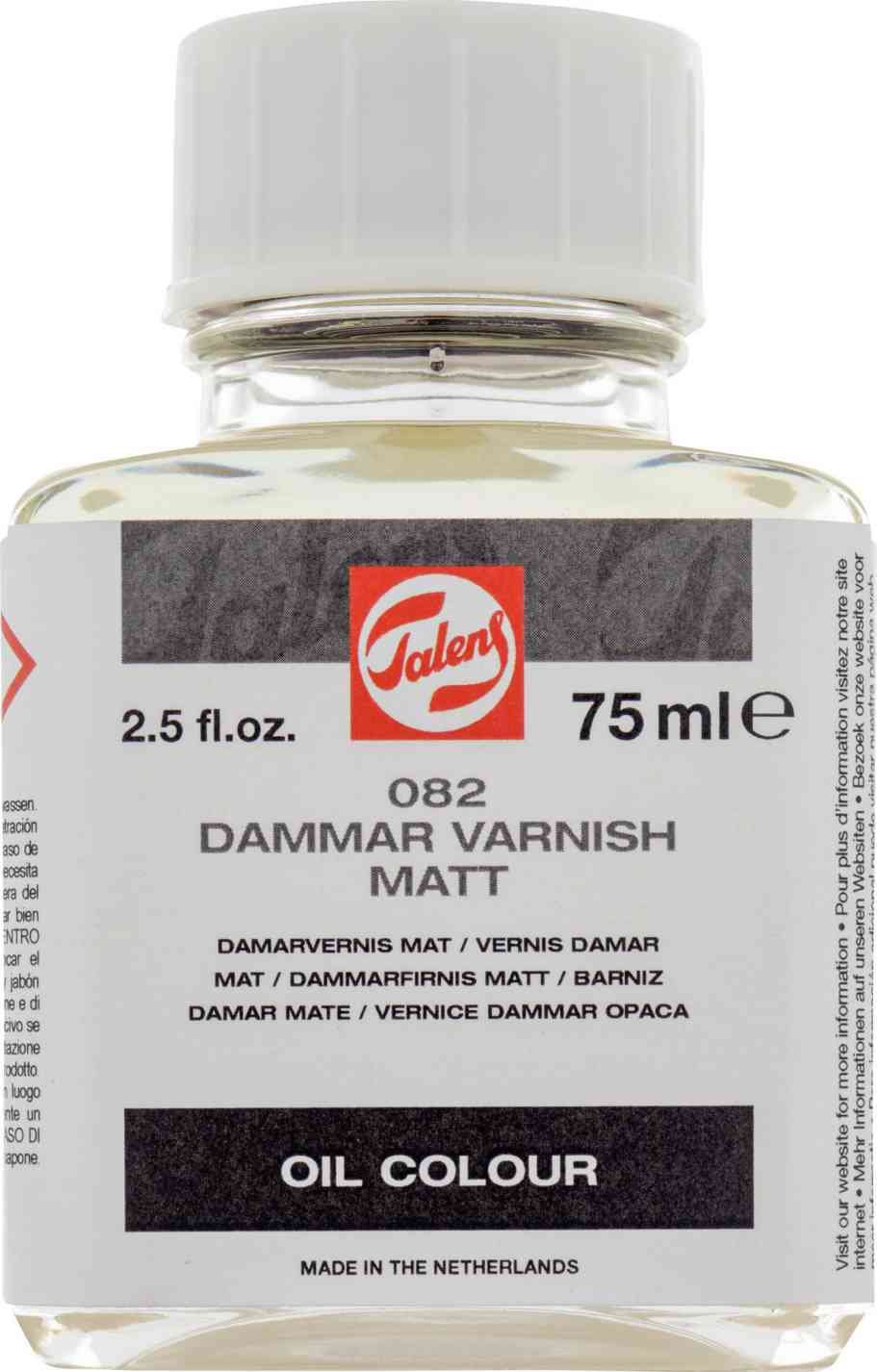 DAMMAR VARNISH 082 MAT 75ML TALENS