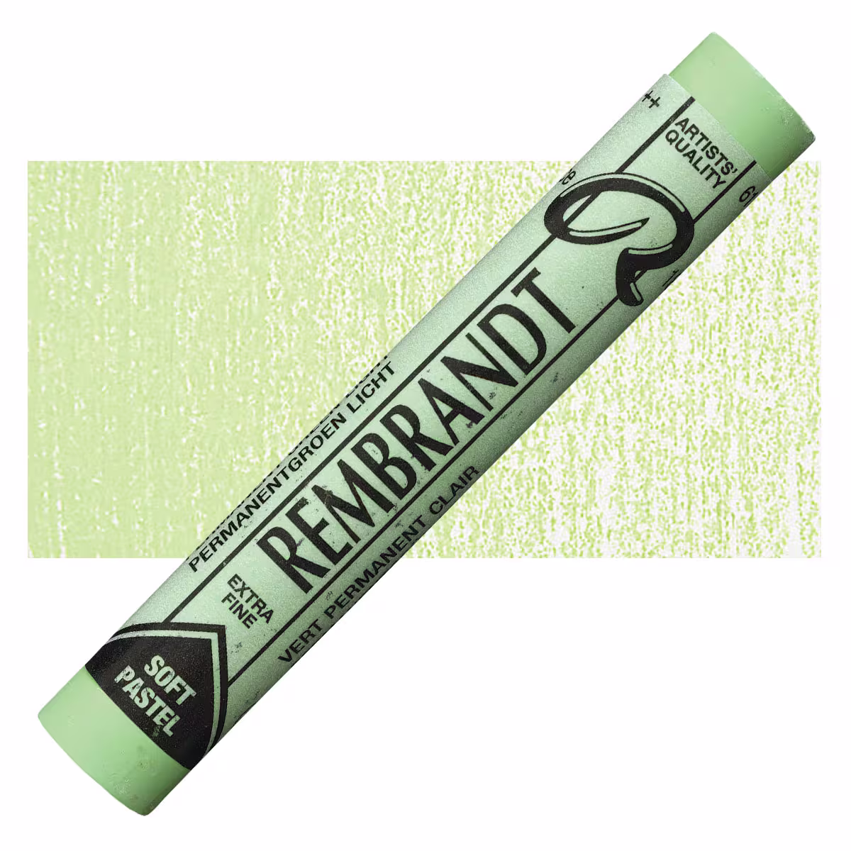 SOFT PASTEL REMBRANDT 618.9 PERMANENT GREEN LT