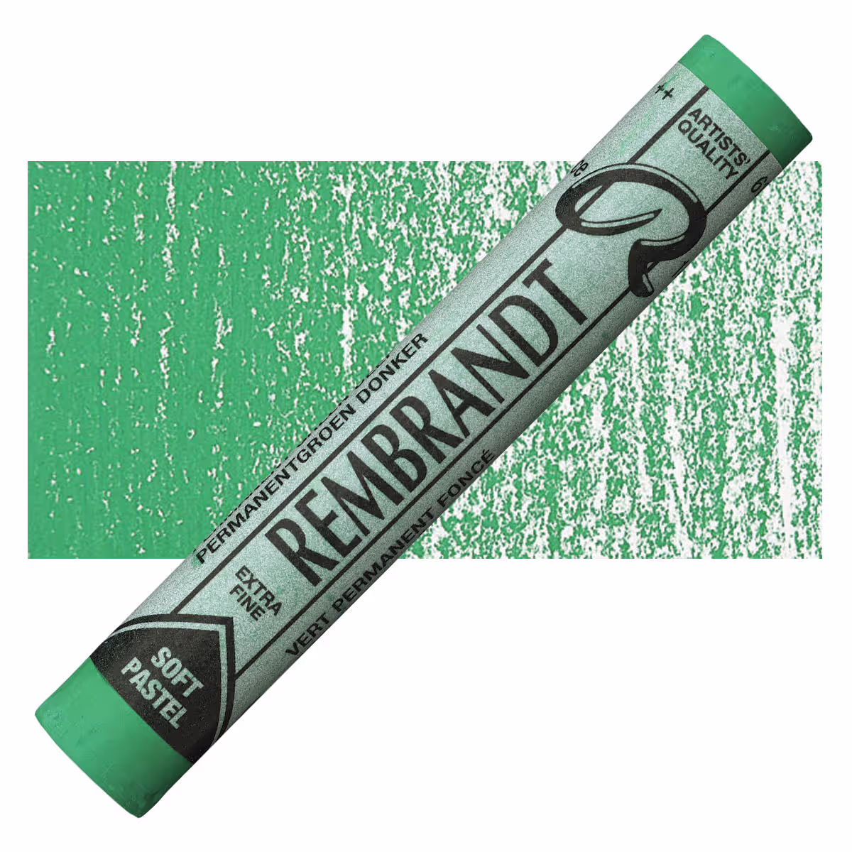 SOFT PASTEL REMBRANDT 619.5 PERMANENT GREEN LT