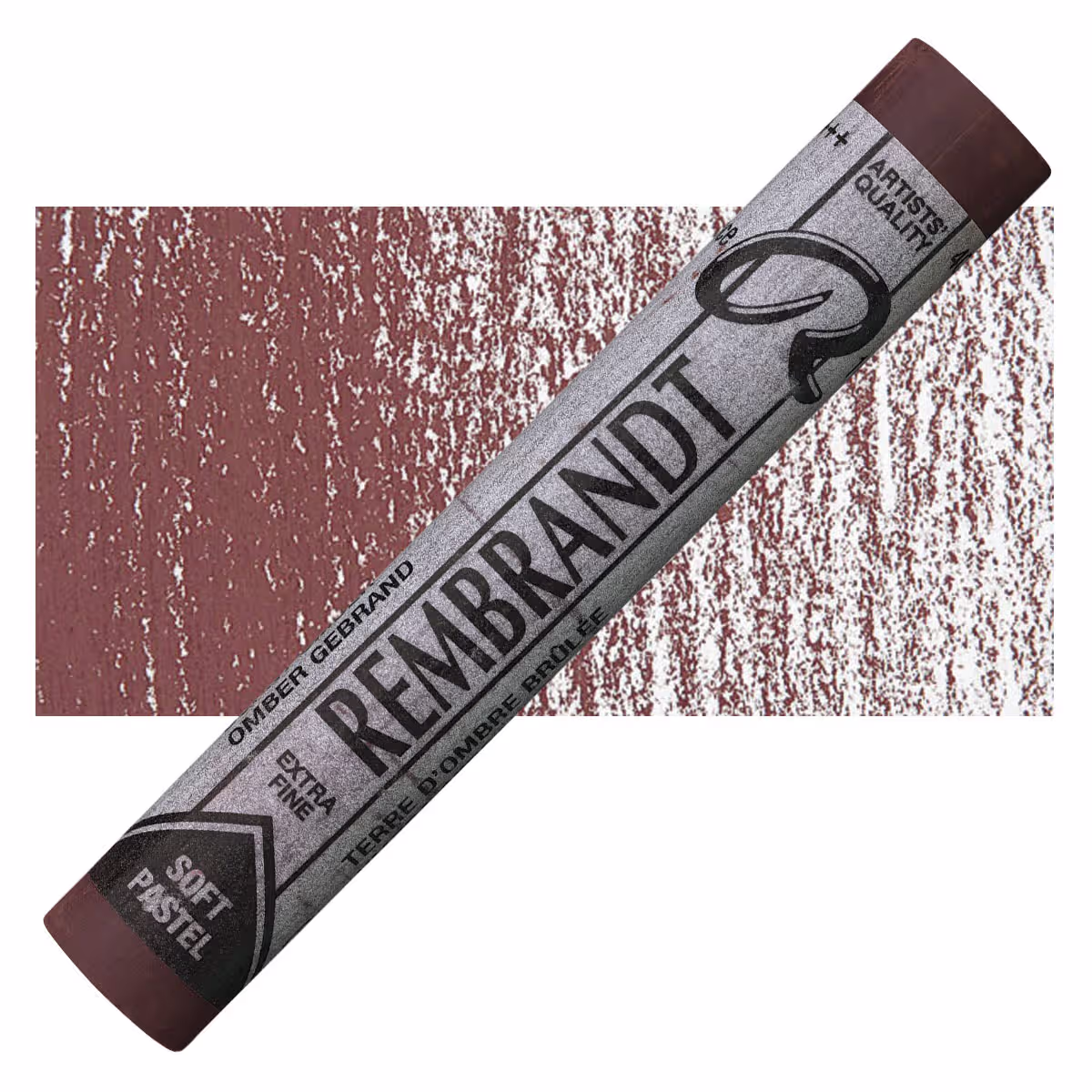 SOFT PASTEL REMBRANDT 409.5 BURNT UMBER