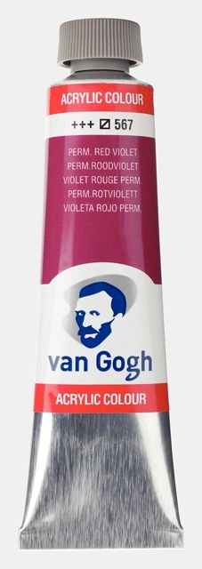 ΑΚΡΥΛΙΚΟ VAN GOGH 40ML 567 PERM.RED VIOL