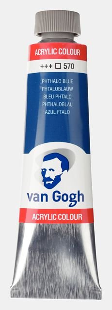 ΑΚΡΥΛΙΚΟ VAN GOGH 40ML 570 PHTHALO BLUE