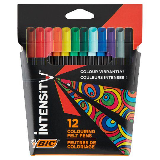 ΜΑΡΚΑΔΟΡΟΙ ΖΩΓΡΑΦΙΚΗΣ BIC INTENSITY 12 ΧΡΩΜΑΤΑ