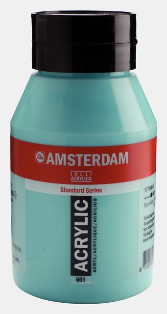 ΑΚΡΥΛΙΚΟ AMSTERDAM 1LTR. No 661 TYRQ. GREEN