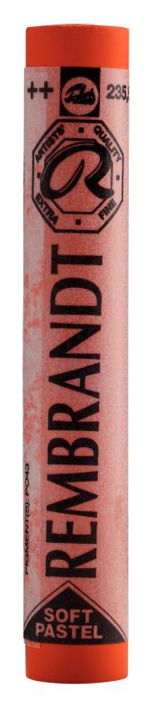 SOFT PASTEL REMBRANDT 235.5 ORANGE