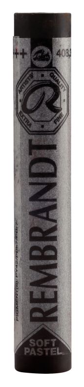 SOFT PASTEL REMBRANDT 408.3 RAW UMBER
