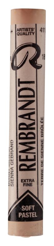 SOFT PASTEL REMBRANDT 411.1 BURNT SIENNA