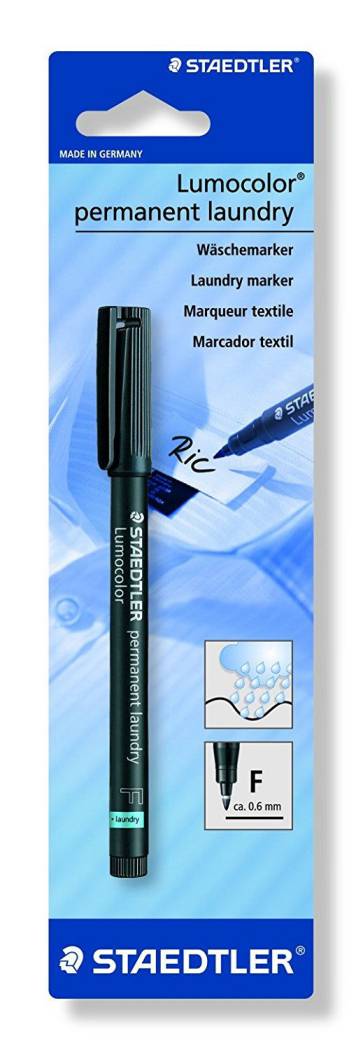 ΜΑΡΚΑΔΟΡΟΣ F ΑΝΕΞΙΤΗΛΟΣ LAUNDRY MARKER ΙΔΑΝΙΚΟΣ ΓΙΑ ΠΛΥΝΤΗΡΙΟ STAEDTLER 319LMF-9