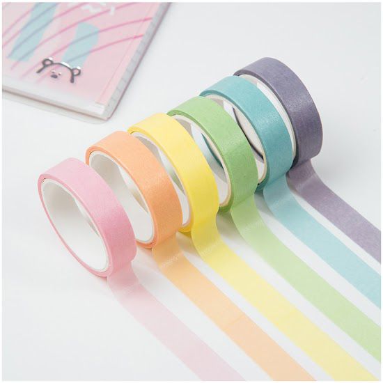 MESHU ΔΙΑΚΟΣΜΗΤΙΚΗ ΤΑΙΝΙΑ MACARON 1CMX3M 6TEM BERLINGO