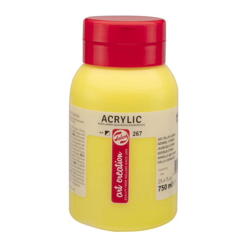 ΑΚΡΥΛΙΚΟ ΧΡΩΜΑ ARTCREATION 267 750ML AZO YLW LEMON