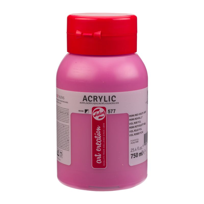 ΑΚΡΥΛΙΚΟ ΧΡΩΜΑ ARTCREATION 577 750ML P.RED VIOL.LT