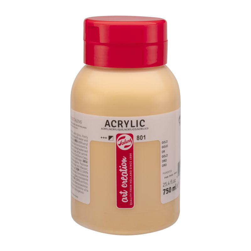 ΑΚΡΥΛΙΚΟ ΧΡΩΜΑ ARTCREATION 801 750ML GOLD