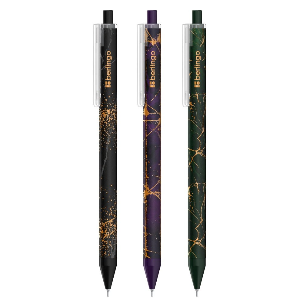 ΣΤΥΛΟ BERLINGO GOLDEN SHADE ΜΕ ΚΟΥΜΠΙ 0,7 ΜΠΛΕ ΜΙΧ