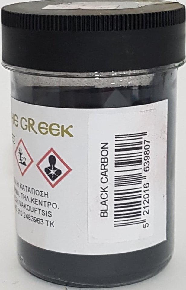 ΣΚΟΝΗ ΑΓΙΟΓΡΑΦΙΑΣ BLACK CARBON 50GR