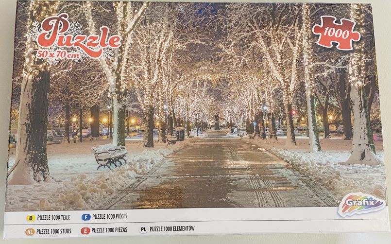 ΠΑΖΛ 1000 ΚΟΜΜΑΤΙΑ ΧΕΙΜΩΝΑΣ 2 ΣΧΕΔΙΑ 50Χ70