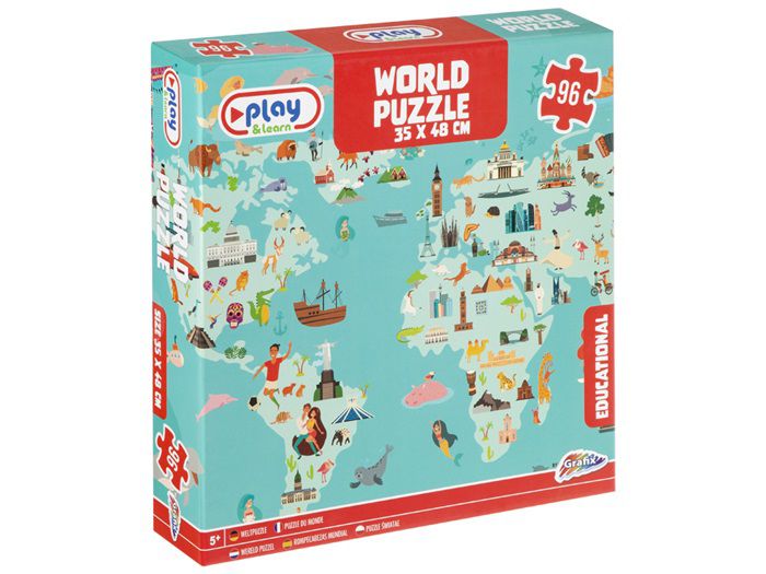 ΠΑΖΛ 96 ΚΟΜΜΑΤΙΑ ΚΟΣΜΟΣ 35Χ48