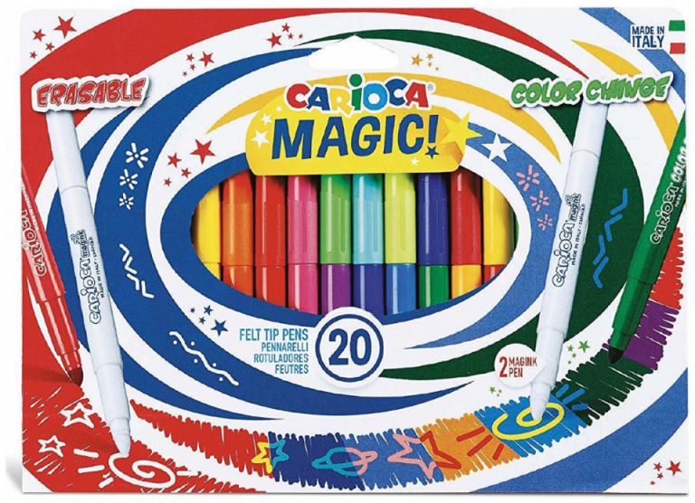 ΜΑΡΚΑΔΟΡΟΙ ΖΩΓΡΑΦΙΚΗΣ MAGIC 20ΧΡΩΜΑΤΩΝ CARIOCA