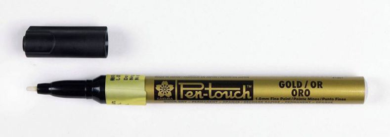 ΜΑΡΚΑΔΟΡΟΣ PEN-TOUCH ΧΡΥΣΟ FINE 1mm