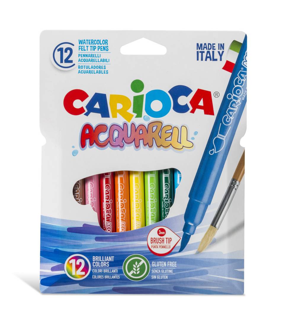 ΜΑΡΚΑΔΟΡΟΙ ΑΚΟΥΑΡΕΛΑΣ 3ΜΜ 12ΤΕΜ CARIOCA