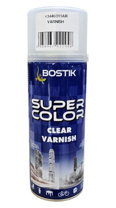 ΒΕΡΝΙΚΙ ΣΠΡΕΪ BOSTIK DEN BRAVEN ΑΚΡΥΛΙΚΟ ΒΕΡΝΙΚΙ ΜΑΤ 400ML