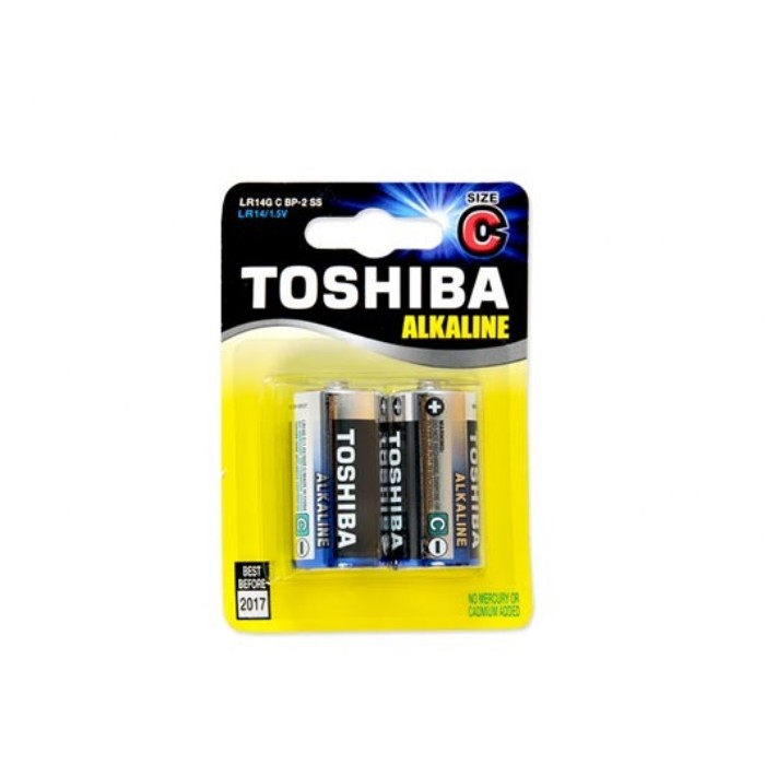Toshiba Μπαταρία Αλκαλική LR14 C 2 Τεμ
