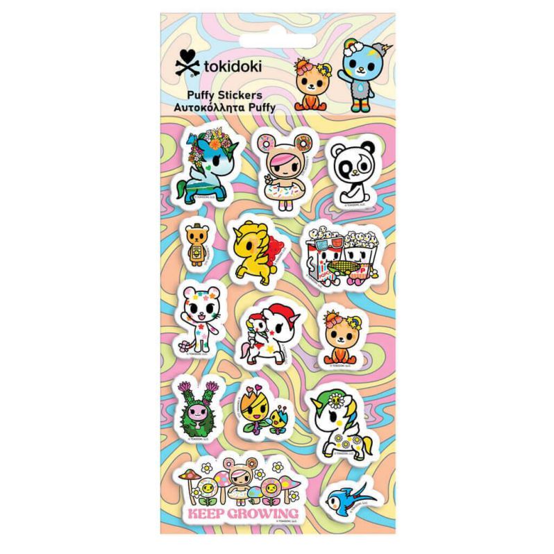 ΑΥΤΟΚΟΛΛΗΤΑ PUFFY 10X22EK TOKIDOKI