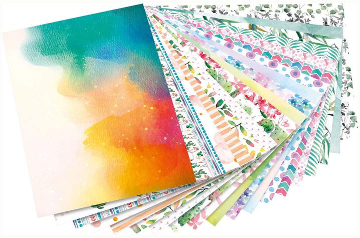 ΧΑΡΤΟΝΙ ΜΕ ΣΧΕΔΙΑ ΔΙΑΦΟΡΑ 50X70, 10ΦΥΛΛΑ 270g FOLIA