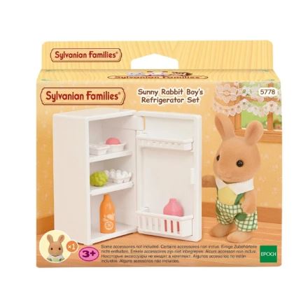 SYLVANIAN FAMILIES SUNNY RABBIT BOYS REFRIGERATOR SET