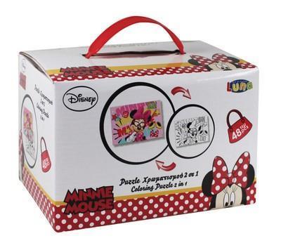 ΠΑΖΛ ΧΡΩΜΑΤΙΣΜΟΥ MINNIE 48ΤΕΜ 32Χ50ΕΚ 2 ΟΨΕΩΝ