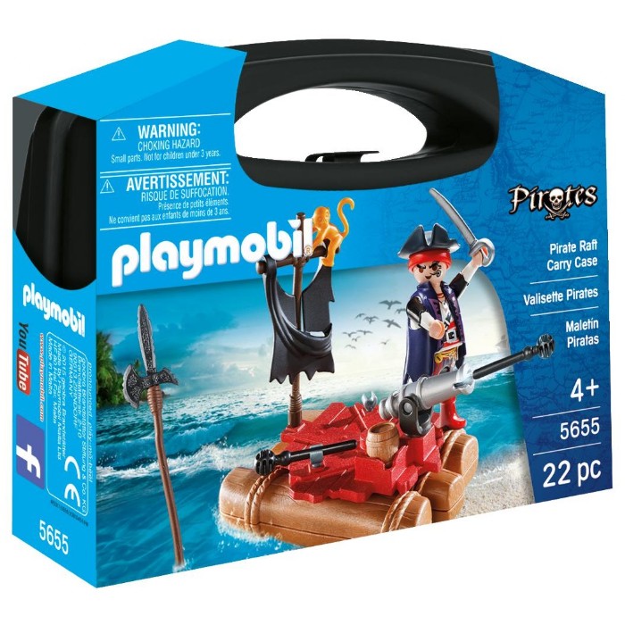 Playmobil 5655 Βαλιτσάκι Πειρατής Με Σχεδία