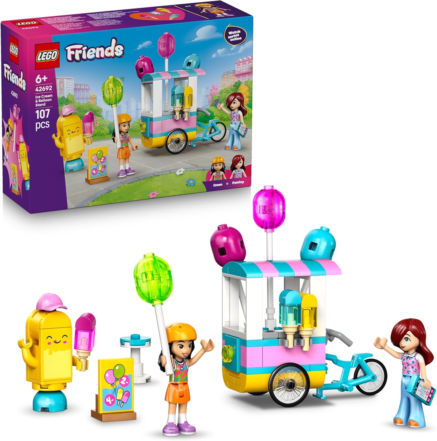 LEGO® FRIENDS: ICE CREAM & BALLOON STAND