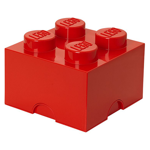 LEGO® ΚΟΥΤΙ ΑΠΟΘΗΚΕΥΣΗΣ ΤΕΤΡΑΓΩΝΟ ΜΕΓΑΛΟ ΚΟΚΚΙΝΟ - 40031730