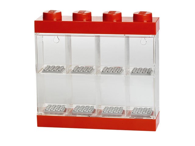 LEGO® ΒΙΤΡΙΝΑ ΓΙΑ ΦΙΓΟΥΡΕΣ ΜΕ 8 ΘΕΣΕΙΣ ΚΟΚΚΙΝΗ - 40650001