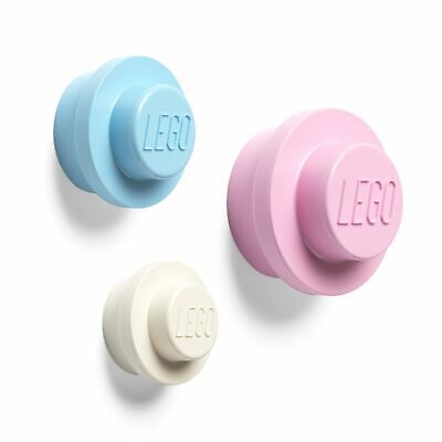 LEGO® ΣΕΤ ΚΡΕΜΑΣΤΡΕΣ ΤΟΙΧΟΥ (3 ΤΜΧ - ΓΑΛΑΖΙΟ-ΡΟΖ-ΑΣΠΡΟ) - 40161736