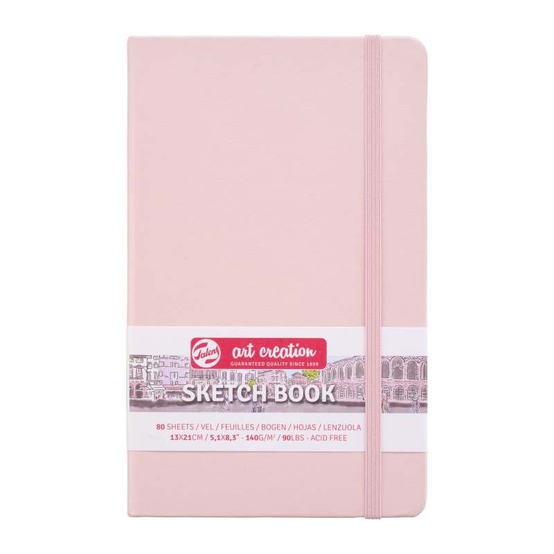 ΜΠΛΟΚ ΣΧΕΔΙΟΥ PASTEL PINK 13Χ21 80Φ 140GR SKETCH BOOK TALENS ART CREATION