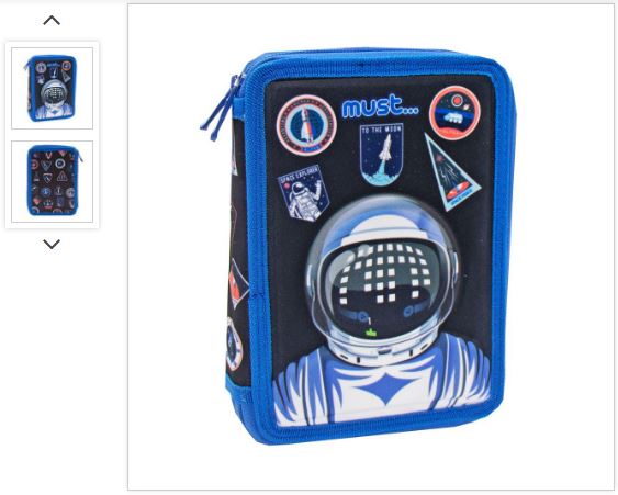 ΚΑΣΕΤΙΝΑ ASTRONAUT ΔΙΠΛΗ ΓΕΜΑΤΗ MUST 15X5X21