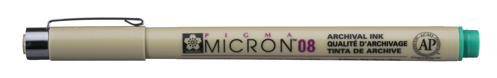ΜΑΡΚΑΔΟΡΟΣ PIGMA MICRON 08 0,5MM ΠΡΑΣΙΝΟΣ