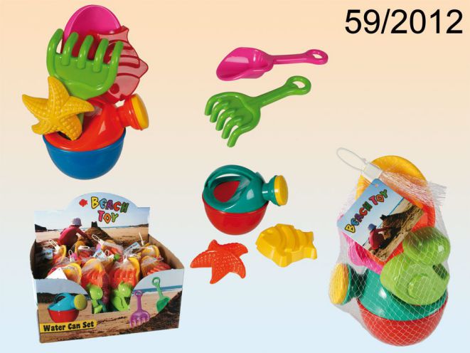 ΠΑΙΧΝΙΔΙ ΠΛΑΣΤΙΚΟ ΕΡΓΑΛΕΙΑ ΑΜΜΟΥ 22CM (ΦΤΥΑΡΙ,ΤΣΟΥΓΚΡΑΝΑ, ΠΟΤΙΣΤΗΡΙ ,ΚΑΛΟΥΠΙΑ)