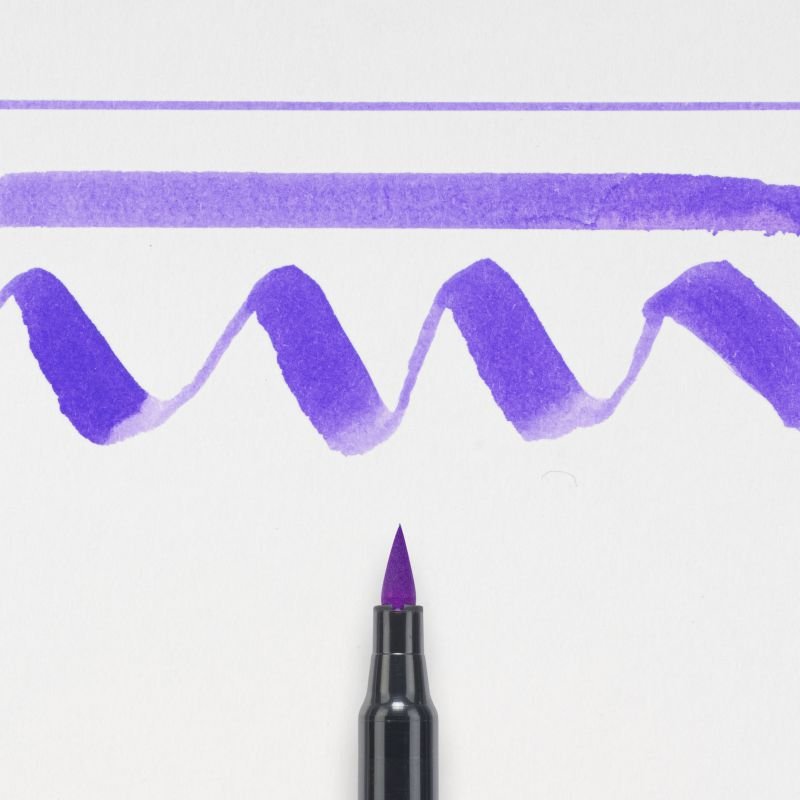 ΜΑΡΚΑΔΟΡΟΣ BRUSH PEN LAVENDER SAKURA KOI COLOUR