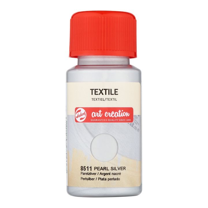ΧΡΩΜΑ ΥΦΑΣΜΑΤΟΣ ART CREATION 50ML 8511 PEARL SILVER